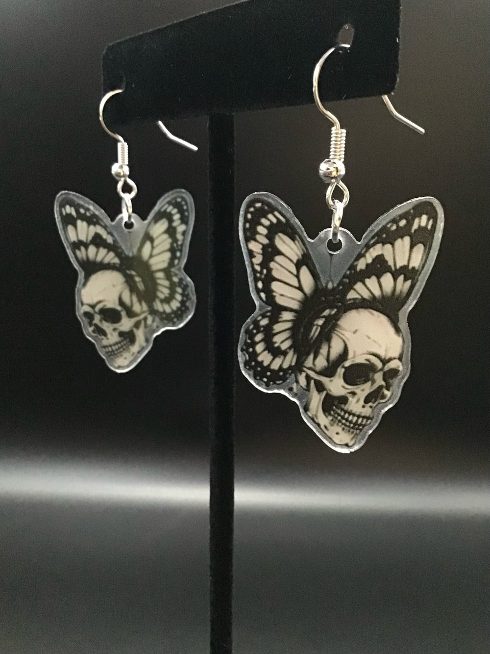 Butterfly Skulls Earrings